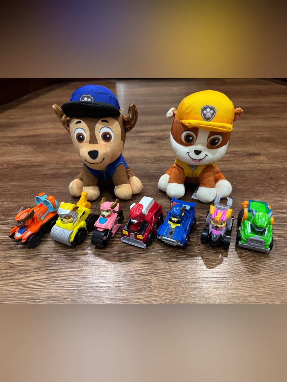 Paw Patrol plush and car bundle